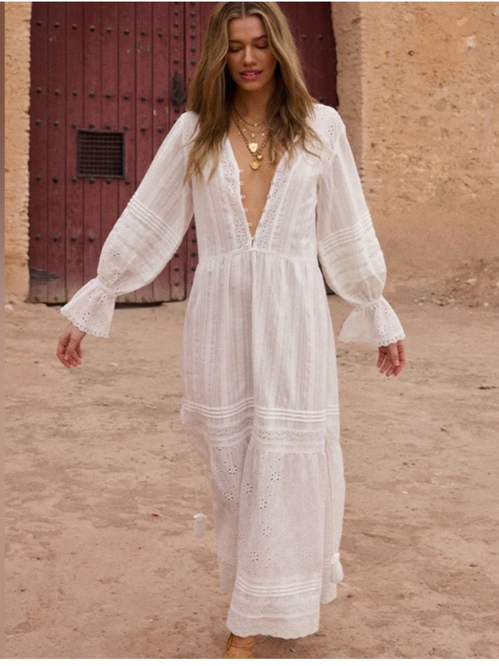 Spell whimsy garden lace gown